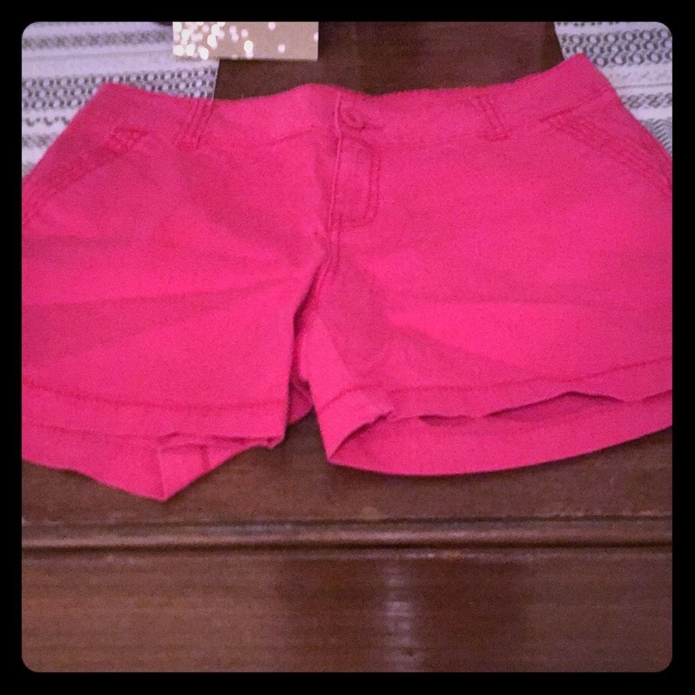 Maurices pink shorts